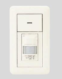 3路ガイドスイッチ+感熱センサスイッチ(PW色) 壁用 感熱センサスイッチ 組み合わせ