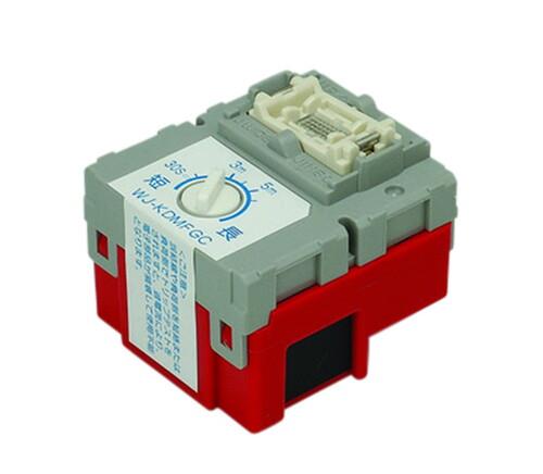 電子式一時点灯スイッチ本体 ガイド・チェック用 5分可変