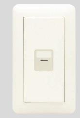 電子式スイッチ チェック用 並列操作形(遅れ機能なし)(PW色)