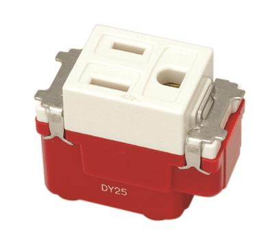 接地シングルコンセント(PW色)