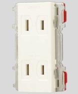 ダブルコンセント(PW色)