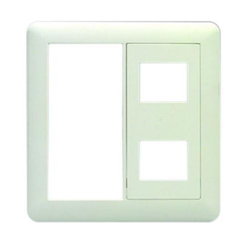 スイッチコンセントプレート 2連用