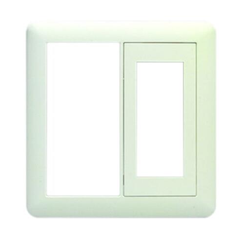 スイッチコンセントプレート 2連用