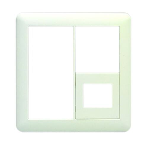 スイッチコンセントプレート 2連用