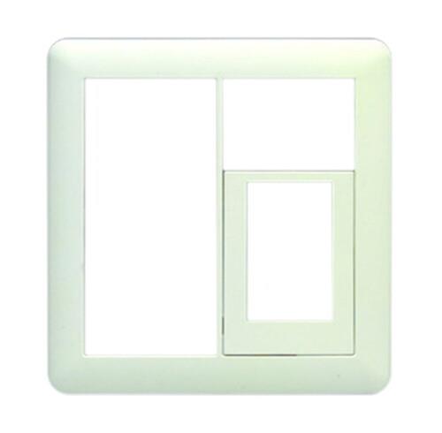 スイッチコンセントプレート 2連用