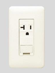 アースターミナル付 15A・20A兼用 接地コンセント(PW色) コンセント組み合わせ例