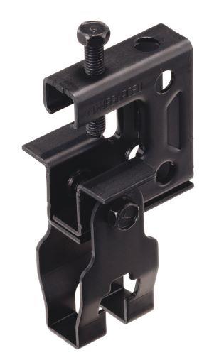 ブラック 一般形鋼・リップみぞ形鋼用吊りボルト支持金具 W3/8 M10
