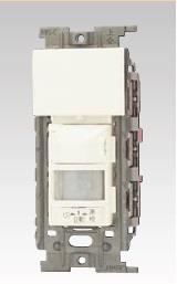 Jワイドスリム 1連(3路+感熱センサスイッチ)(PW色)