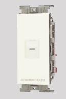 Jワイドスリム 電子式一時点灯スイッチ ガイド・チェック用 2箇所操作形(PW色)