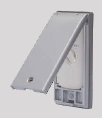 Jワイドスリム 感熱センサ用ロータリスイッチセット(防滴薄形)単極3段切換 1個用