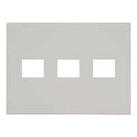 Jワイドスリム コンセントプレート 3連用