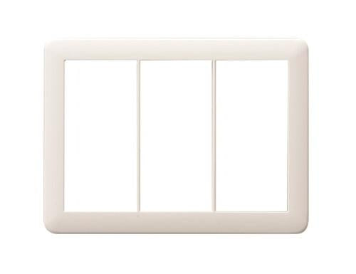 Jワイドスリム スイッチプレート 3連用