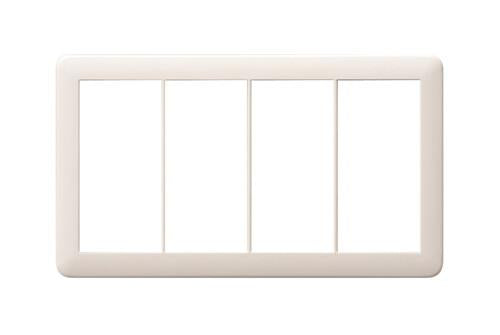 Jワイドスリム スイッチプレート 4連用