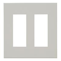 Jワイドスリム コンセントプレート 2連用 6口