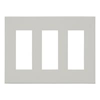 Jワイドスリム コンセントプレート 3連用 9口