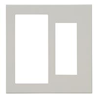 Jワイドスリム スイッチ+コンセントプレート スイッチ+3口