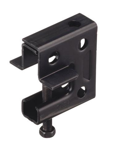 ブラック 一般形鋼・リップみぞ形鋼用吊りボルト支持金具 W3/8