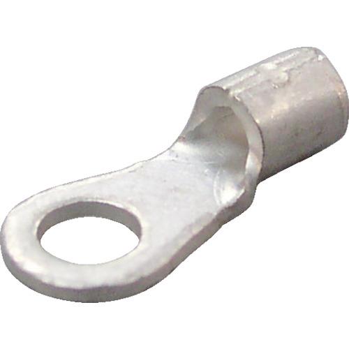 ニチフ 裸圧着端子 R形(100P)より線1.04~2.63 外寸6.5