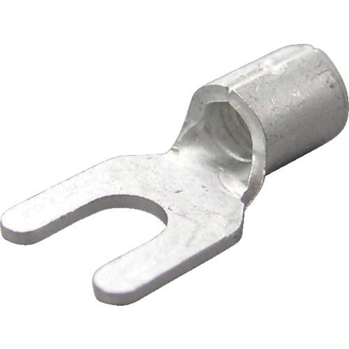 ニチフ 裸圧着端子 Y形(100P)より線2.63~4.6 外寸12