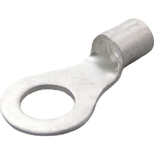 ニチフ 裸圧着端子 R形(100P)より線6.64~10.52 外寸15