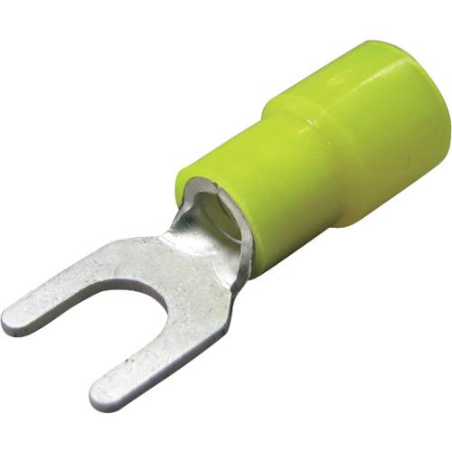ニチフ 絶縁被覆付圧着端子(Y形) 先開形(100PCS)