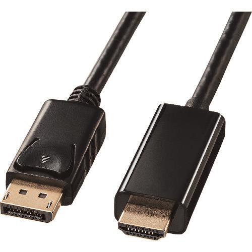SANWA DisplayPort-HDMI変換ケーブル2m