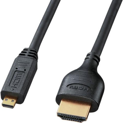 SANWA HDMI変換ケーブルブラック ケーブル長2m