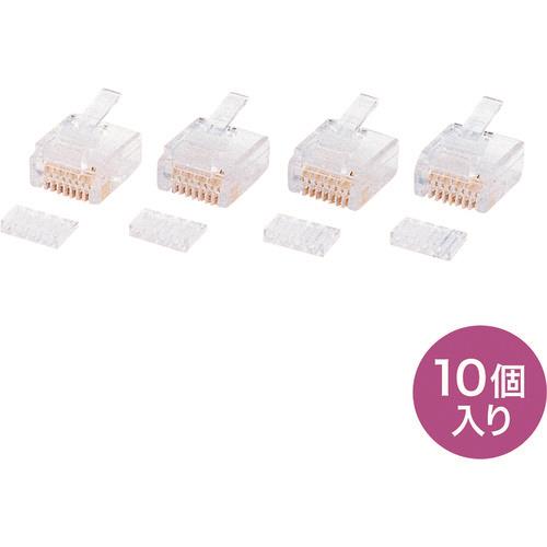 SANWA RJ-45コネクタ(CAT5e単線用アルタネート方式)
