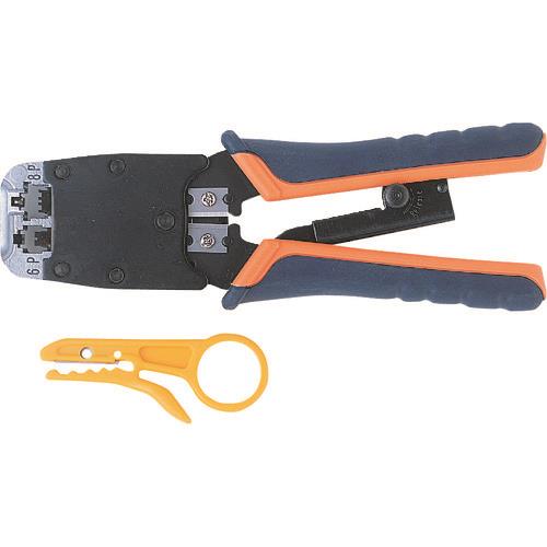 SANWA かしめ工具(ラチェット付き)