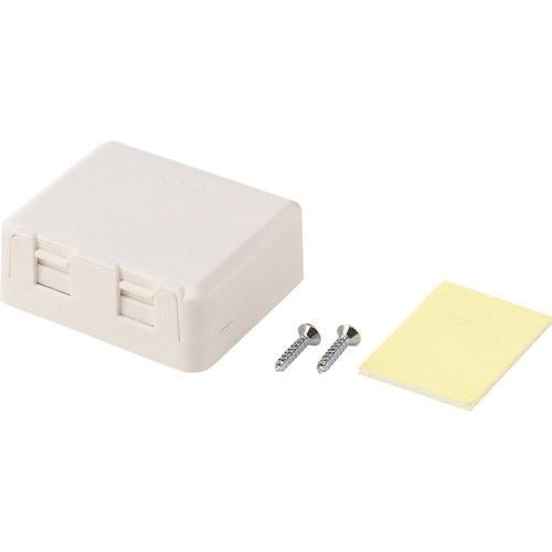 SANWA シャッター付ローゼットキット(マグネット付き)