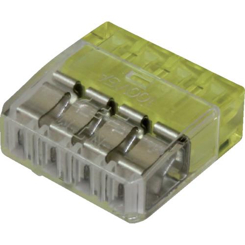 ニチフ 細線用差込コネクタ極数4 (30個入)