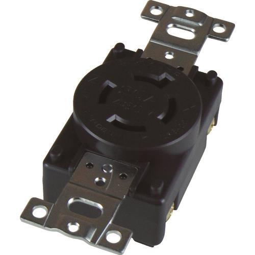 アメリカン電機 引掛形 埋込コンセント 接地3P20A480V