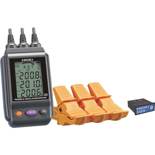 HIOKI 電圧計付検相器ワイヤレスセット PD3259-90 書類3点付