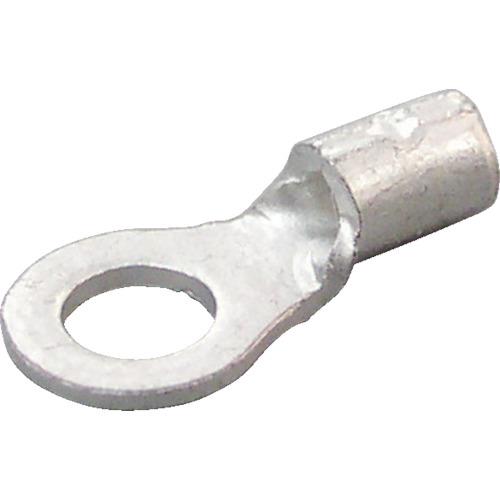 ニチフ 裸圧着端子 R形(100P)より線0.25~1.65 外寸16.5