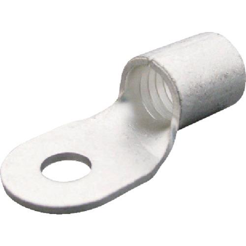 ニチフ 裸圧着端子 R形(100P) より線42.42~60.57 外寸16mm スタッド径10.5mm