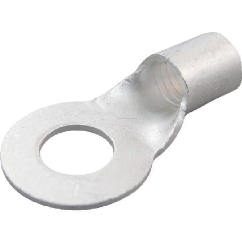 ニチフ 裸圧着端子 R形(25P) より線42.42~60.57 外寸32mm スタッド径17mm