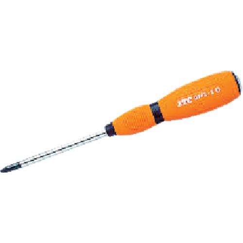 KTC グリップドライバー ソフトドライバ クロス貫通タイプ 刃先No.1 軸長75mm