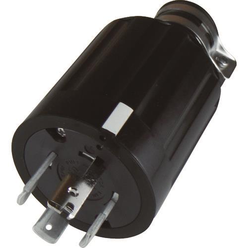 アメリカン電機 引掛形 ゴムプラグ 接地3P60A600V