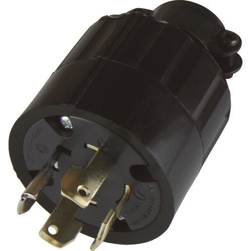 アメリカン電機 引掛形 ゴムプラグ 接地3P30A250V