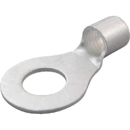 ニチフ 裸圧着端子 R形(50P) より線10.52~16.78 外寸30mm スタッド径17mm