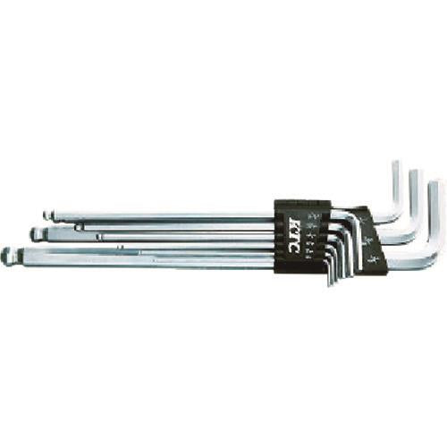 KTC ボールポイントL形ロング六角棒レンチセット(9本組)