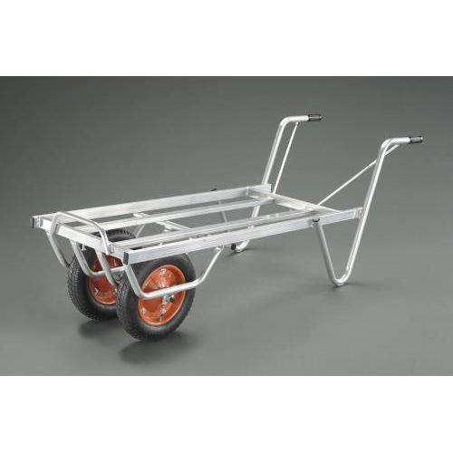 490x1100mm 二輪コンテナカー(アルミ製)