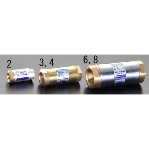 Rc 1/4" ラインチェックバルブ