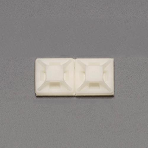 19.5mm結束バンド用ベース(粘着付)