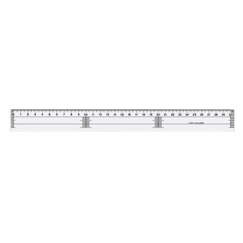 30cm 定規(アクリル製)