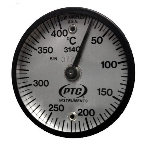 10゜C~400℃ 表面温度計(マグネット)