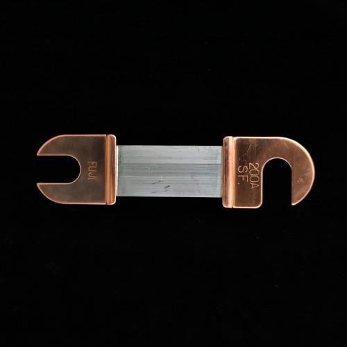 200A/75mm 銅つめ付ヒューズ(2本)
