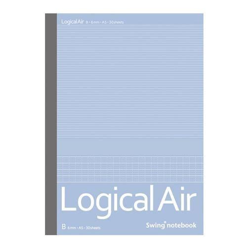 6mm 罫線A5ノート(30ページ/10冊)