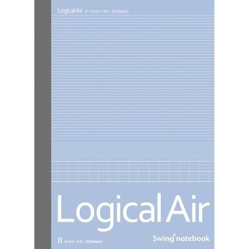 6mm 罫線A6ノート(50ページ/10冊)