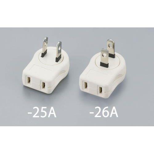 AC125V/15A L型タップ(縦形)